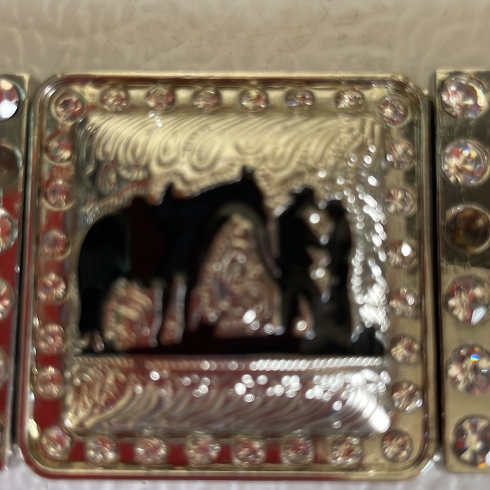 Atlas Women’s Embellished Western Belt. Very Good Condition. 44 Inches. - Picture 5 of 15